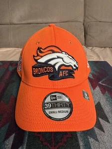 Denver Broncos AFC NFL New Era 39thirty Stretch Fitted Small/Medium Hat Cap New - Picture 1 of 7