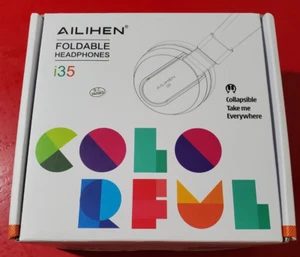 AILIHEN i35 Foldable Headphones for Kids: Collapsible Take me Everywhere - Picture 1 of 6