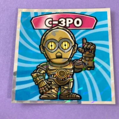 C-3PO Star Wars Lotte Sticker No.2  Episode I.II.III Japan - Image 1 of 4