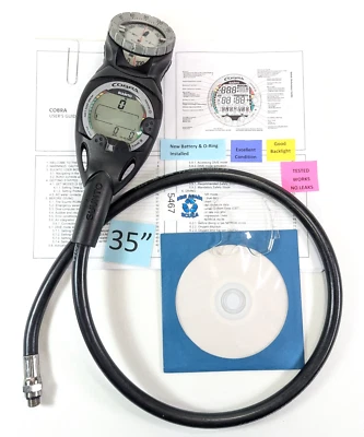 Suunto Cobra Luft Integriert Taucher Luft & Nitrox Computer + Kompass #5467 - Bild 1 von 4