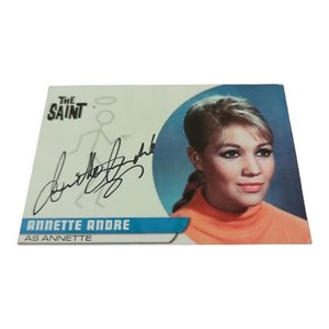 Unstoppable - THE SAINT - ANNETTE ANDRE - Autograph Card AA2 - Annette