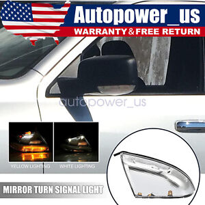 Driver Side Mirror Turn Signal Light Puddle Lamp For 09-18 Dodge Ram 1500 & 2500