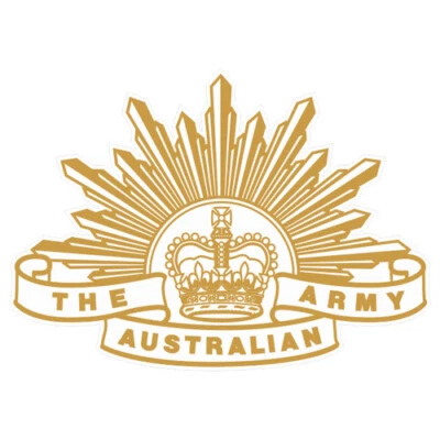 AUSTRALIAN ARMY RISING SUN BADGE 7TH PATTERN DECAL 100MM X 72MM | AUTHORISED | L - image 1 of 2