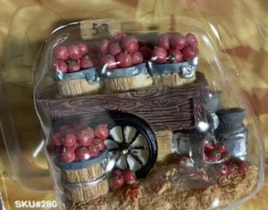 Bradford Harvest Figuren Scheffel im Wagen Sku#280-1964 Herbst Autumn - Bild 1 von 8