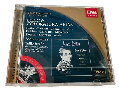 MARIA CALLAS - CD Lyric & Coloratura Arias By Maria Callas EMI NEW SEALED Foto 1 de 3