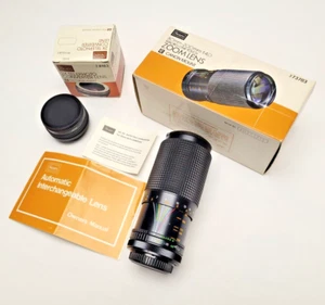 Canon Mount Sears 80-200mm f4.0 Zoom Lens Macro/One Touch & 2X Telephoto Convert - Picture 1 of 24