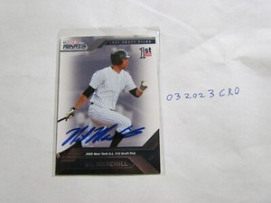 2009 Tristar Neil Medchill signed Baseball Card