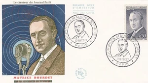 FRANCE 1962 FDC MAURICE BOURDET YT 1329 - Imagen 1 de 1