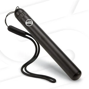 ESD Metal Tube V2 Smell Proof Holder Fits King Size and 1 1/4 - Black - Picture 1 of 7