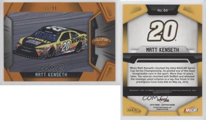 2016 Certified Mirror Orange /99 Matt Kenseth #60 HOF