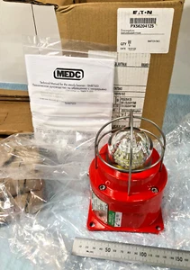 EATON MEDC Beacon Light SM87LED. Red LED Hazardous Area LED 24VDC DOM 2021 - Picture 1 of 8
