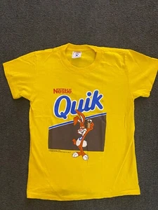 Rare Vintage NEW w/o tag Nestle Quick T Shirt Women Sz M - Picture 1 of 4