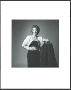 Jeanloup Sieff "Helene Rochas VOGUE PARIS 1986" gelatin silver print with stamp - Picture 1 of 1