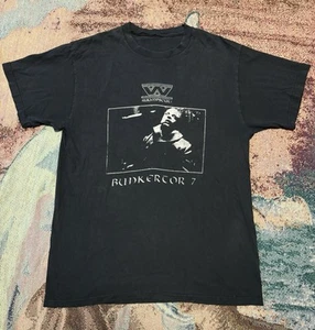 Vintage Wumpscut Bunkertor 7 Original Shirt Size XL Faded Band Tee Goth Metal - Picture 1 of 5