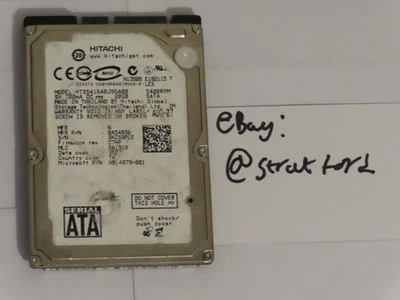 SATA HDD Hard Drive 2.5" 20GB Hitachi HTS541640J9SA00 Xbox 360 - Image 1 of 3