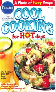 July 1997 Pillsbury Classic Cookbook #197 Cool Cooking For Hot Days Vintage - Picture 1 of 1