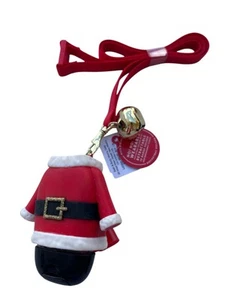 Bath & Body Works Christmas Santa Suit Lanyard ID Badge Clip PocketBac Holder - Picture 1 of 2