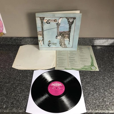 LP VINYL GENESIS ALBUM TRESPASS PINK SCROLL LABEL CAS 1020 UK 1ST PRESS EX+/EX+ - Image 1 of 4