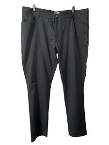 Peter Millar Mens Crown Sport 5 Pocket 42x34 Iron Gray Trousers Pants-New - Picture 1 of 11