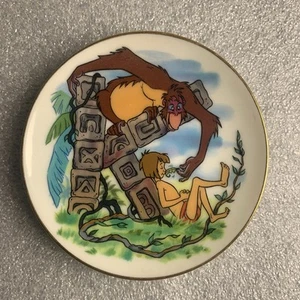 The Disney's Collection Disney's Alphabet Miniature Plate - K For King Louie - Picture 1 of 2