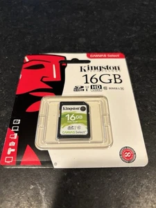 Kingston Canvas Select 16GB SDHC - Picture 1 of 1