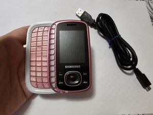 Rare Mobile Phone SAMSUNG GT-B3310 Slayder GSM Unlocked Sim Pink Tested - Picture 1 of 15