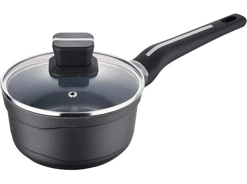 SAN IGNACIO Cazo - Bergner Bistro Grey SG6424, 1.3 l, Aluminio fundido, Inducción, Con tapa