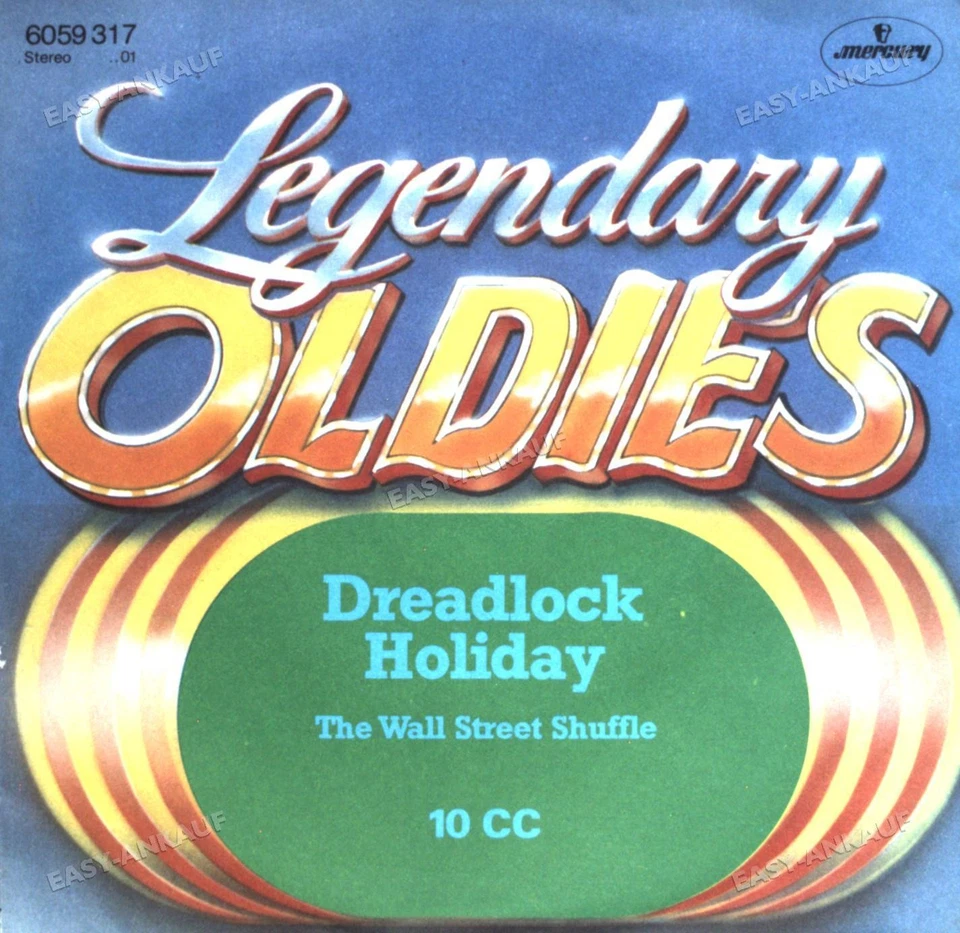 10cc - Dreadlock Holiday / The Wall Street Shuffle 7" (VG+) ' - Image 1 of 1