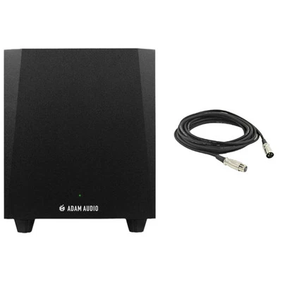ADAM Audio T10S 10 inch Powered Studio Subwoofer with XLR Cable
