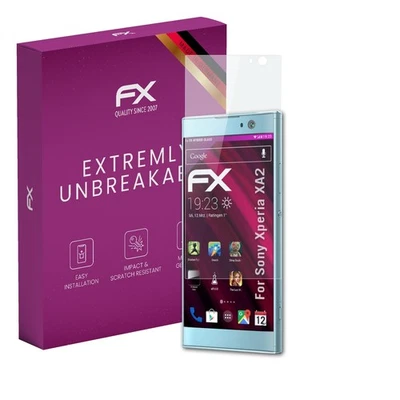 atFoliX Glass Protector for Sony Xperia XA2 9H Hybrid-Glass - Image 1 of 4