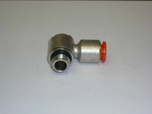 RACCORDO AUTOMATICO 90° L GIREVOLE MASCHIO 8-3/8" METAL WORK - PUSH-IN FITTING - Foto 1 di 1