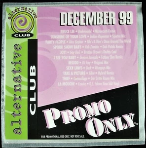 PROMO ONLY "ALTERNATIVE CLUB DECEMBER 1999" DJ PROMO CD COMPILATION BECK *NEW* - Picture 1 of 4