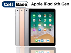 Apple iPad 6th Generation (2018) 32GB 128GB WiFi / 4G GOOD CONDITION - Picture 1 of 27