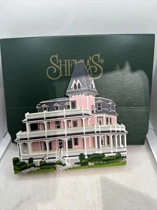 Vintage Sheilas Collectibles Hall Cottage Cape May, NJ Wood SIGNED 72/270 - 1997 - Picture 1 of 6