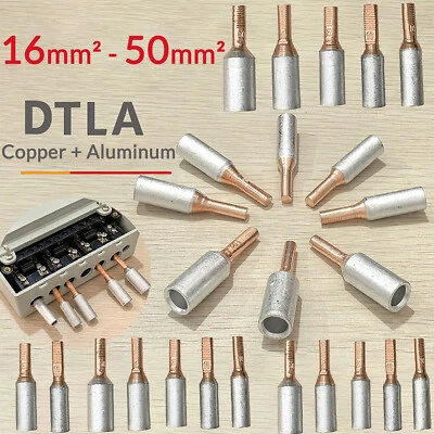 GTLA 16-50mm² Aluminum Copper Wire Terminal Connectors for Electrical Connection - Image 1 of 4