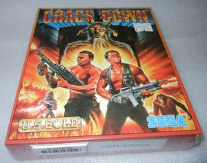 Amiga Crack Down - Sega Marketed By U.S.Gold - LN Sealed Vintage Games - Picture 1 of 6