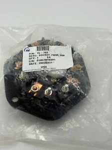 Phillips Sta-Dry SAE-J560 7-Way Socket 12V 20A 15-762 - Bild 1 von 2