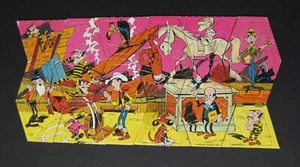 Lucky Luke puzzle complet Six de Savoie 1978 TBE - Foto 1 di 1