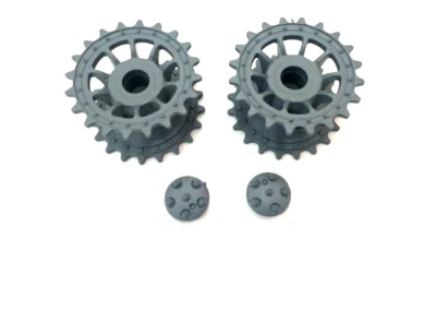 Henglong 1/16 2.4G RC Tank 3818 German Tiger-1 Driving Drive Wheel Cap Parts Set - Image 1 of 4