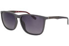 Fila SF9248 GFSP Sunglasses Men's Grey/Grey Polarized Lenses Square 58mm