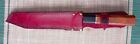 Red dragon genuine Leather Boning chef knives sheath.L16cm.Excluded any knives'!