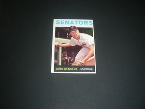 John Kennedy 1964 Topps card #203