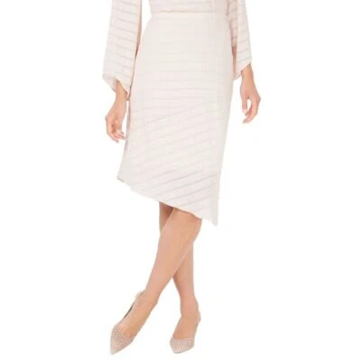 ALFANI NEW Women's Textured Pointed-hem Pull On A-Line Skirt TEDO - Image 1 of 2