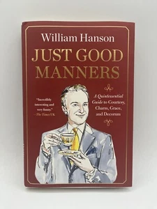 Just Good Manners - William Hanson with Signed Bookplate - Picture 1 of 5