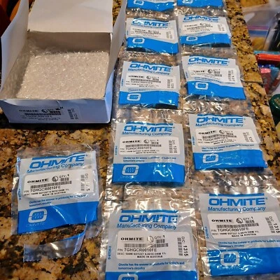 1 Piece - OHMITE TGHGCR0010FE I Sense Resistor 0.001 ohm 100W Ships **FREE** - Image 1 of 3