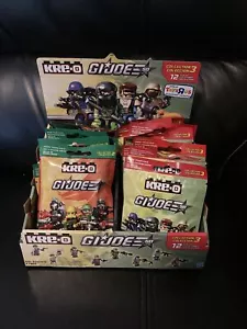 GI JOE KRE-O KREO Collection 2 & 3 19 BLIND BAG Figures & Toys R Us Display - Picture 1 of 8