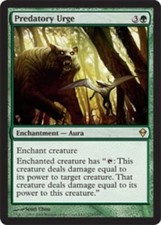 Predatory Urge - Foil ~ Near Mint Zendikar MTG Magic UltimateMTG Green Card
