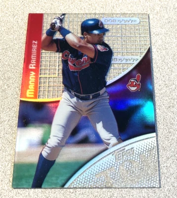 2000 Topps High Tek #15-13 Manny Ramirez Indians - Image 1 of 2