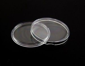 25 coin holders 39mm direct fit coin capsules for  1 OZ SILVER OR COPPER ROUNDS