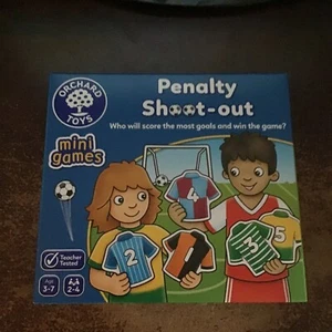 ORCHARD TOYS PENALTY SHOOT OUT  KIDS GAME BIRTHDAY  CHRISTMAS  LEISURE LEARNING - Picture 1 of 1